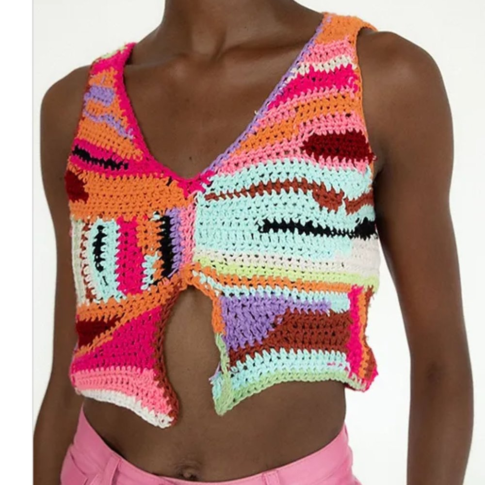 Tach Vicenta Crochet Top